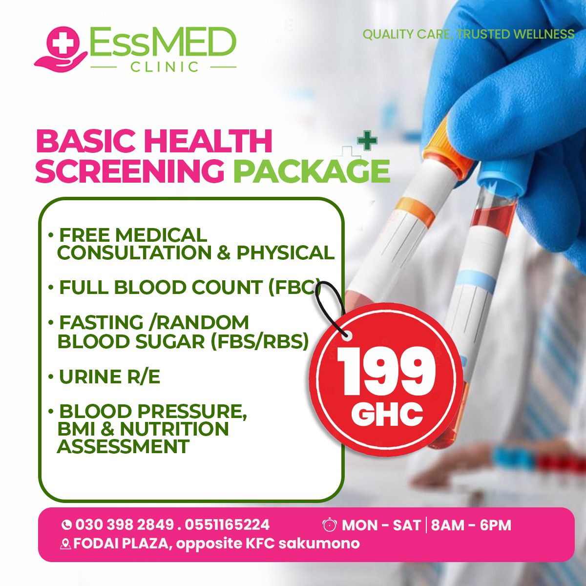 Basic Health Screening Package