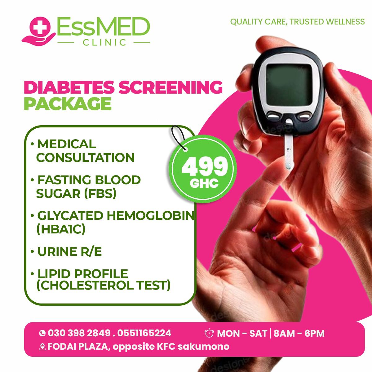Diabetes Screening Package