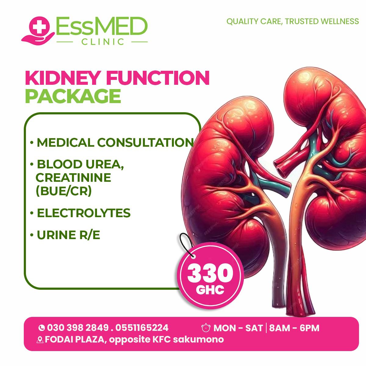 Kidney Function Package