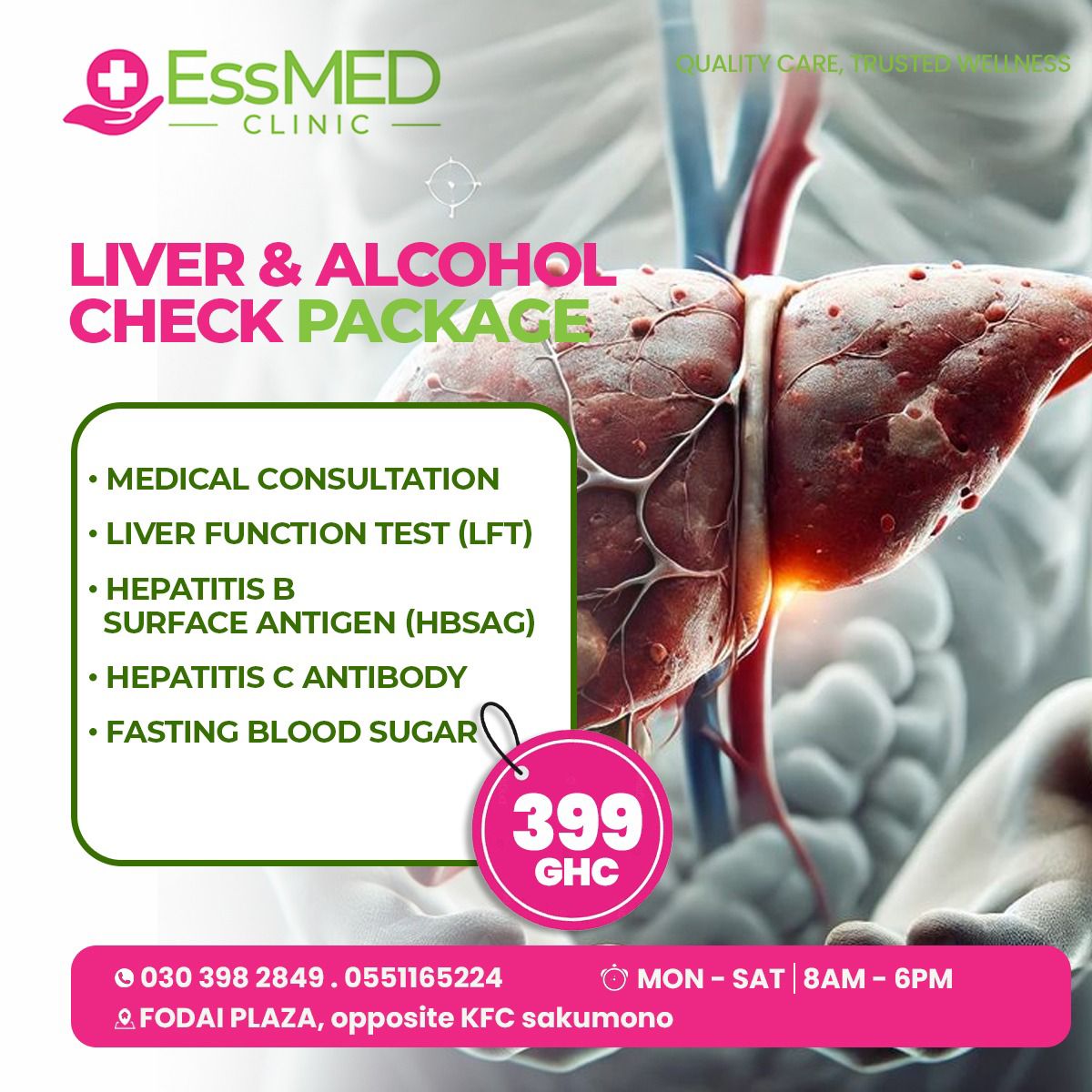 Liver & Alcohol Check Package
