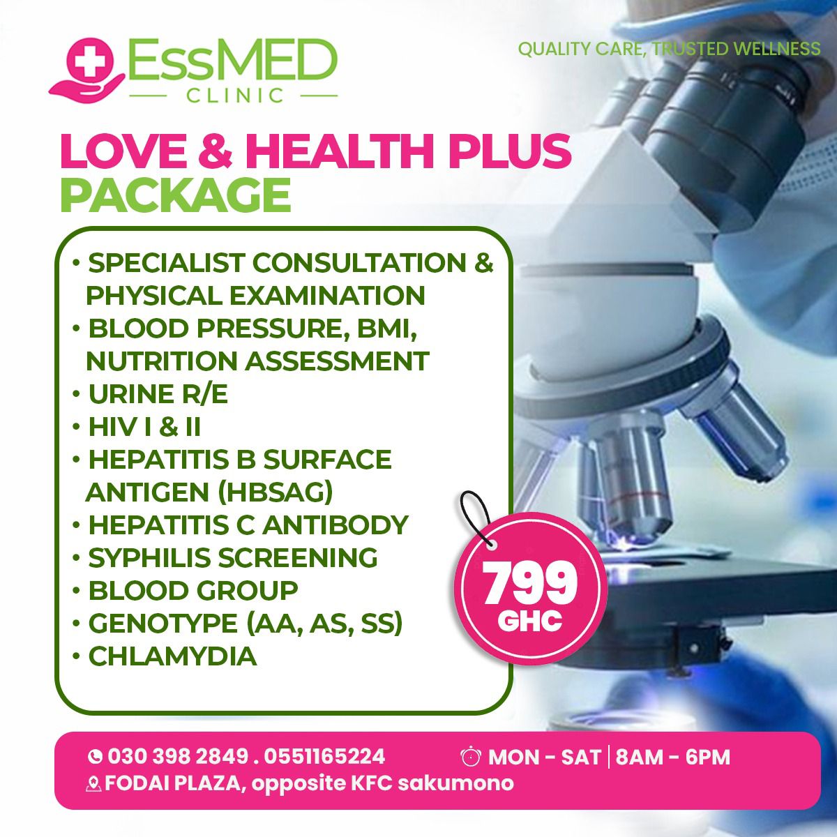 Love & Health Plus Package